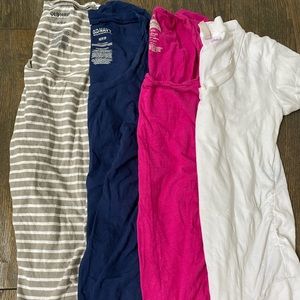 4 xsmall maternity t-shirts